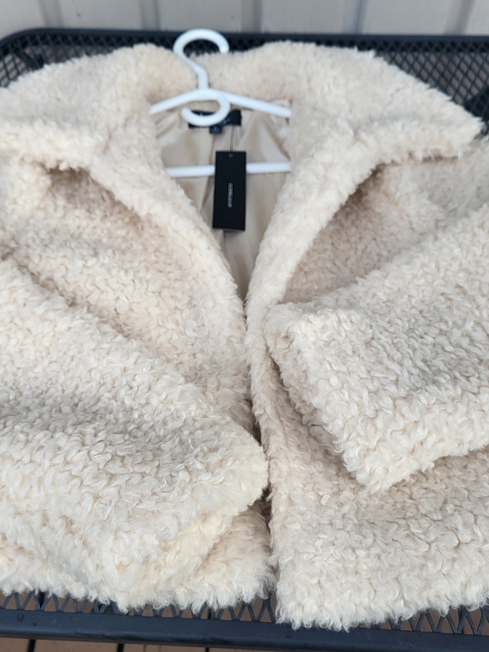 Lulu's Plush Cream Teddy Jacket